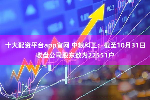 十大配资平台app官网 中粮科工：截至10月31日收盘公司股东数为22551户